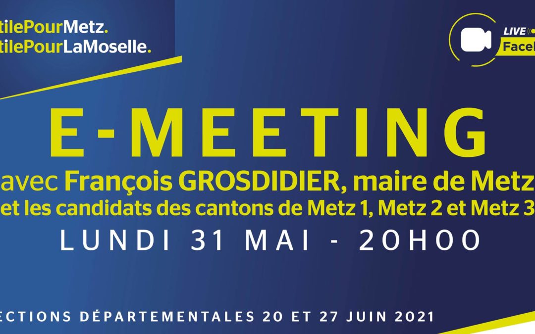 E-meeting avec François GROSDIDIER